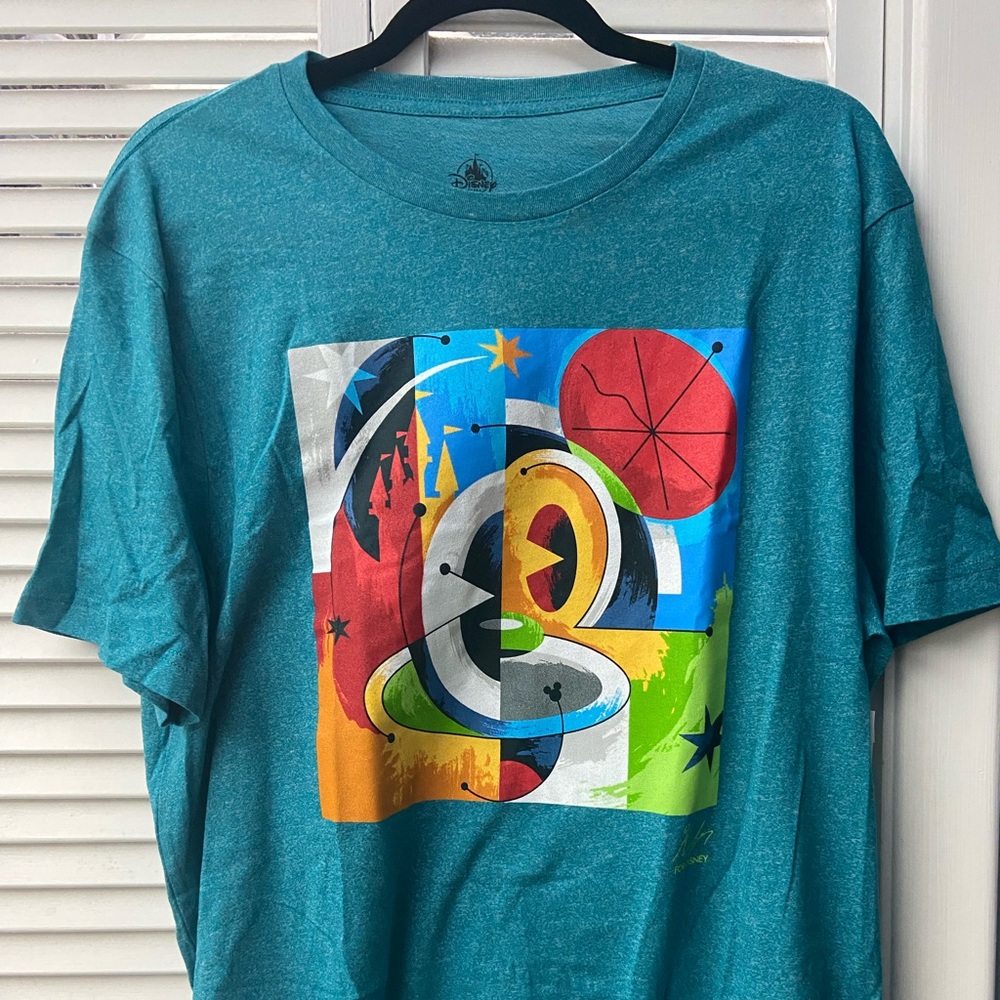 Disney Parks Exclusive Mickey Designer T-shirt